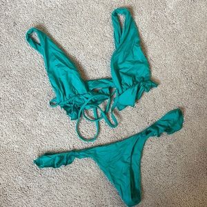Frankies ruffle bikini!